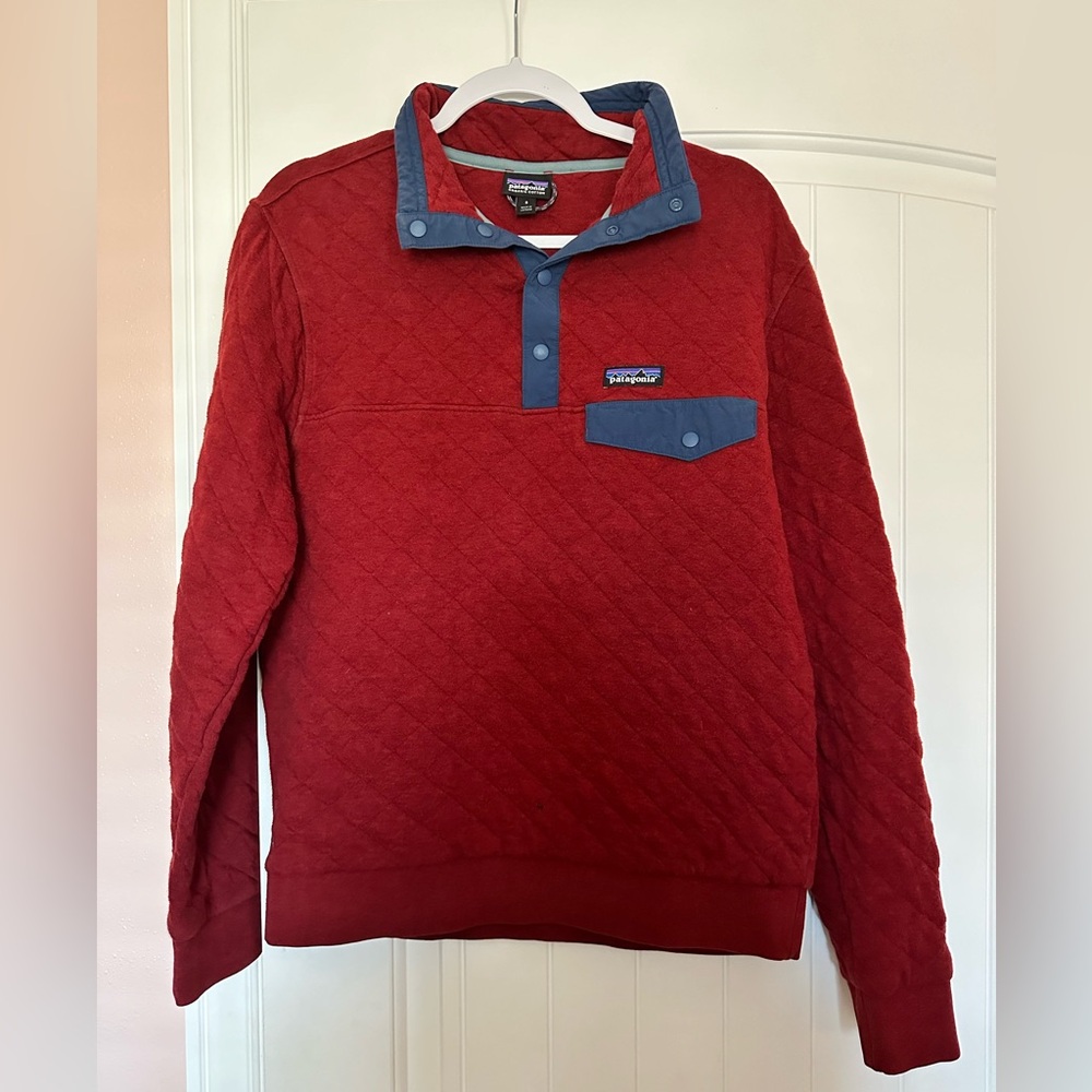 Red Patagonia jacket